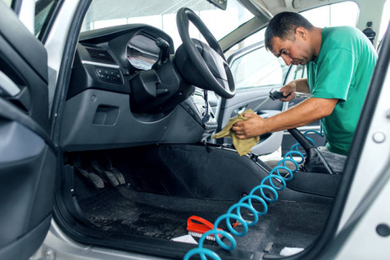 Higienização e Impermeabilização de Carros Valores Socorro - Higienização Automotiva Completa