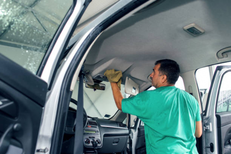 Limpeza dos Vidros Automotivos Valor Goiânia - Limpeza Automotiva Detalhada