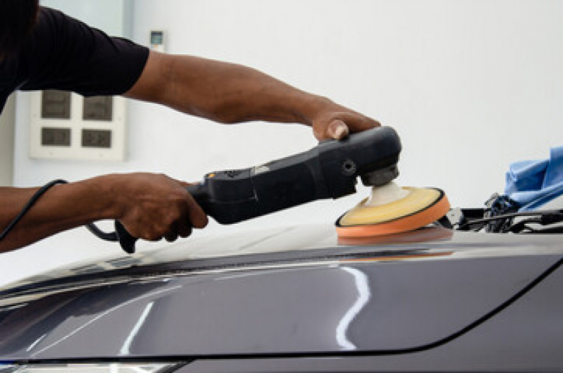 Serviço de Polimento Espelhamento e Vitrificação Sorriso - Serviço de Polimento de Pintura Automotiva